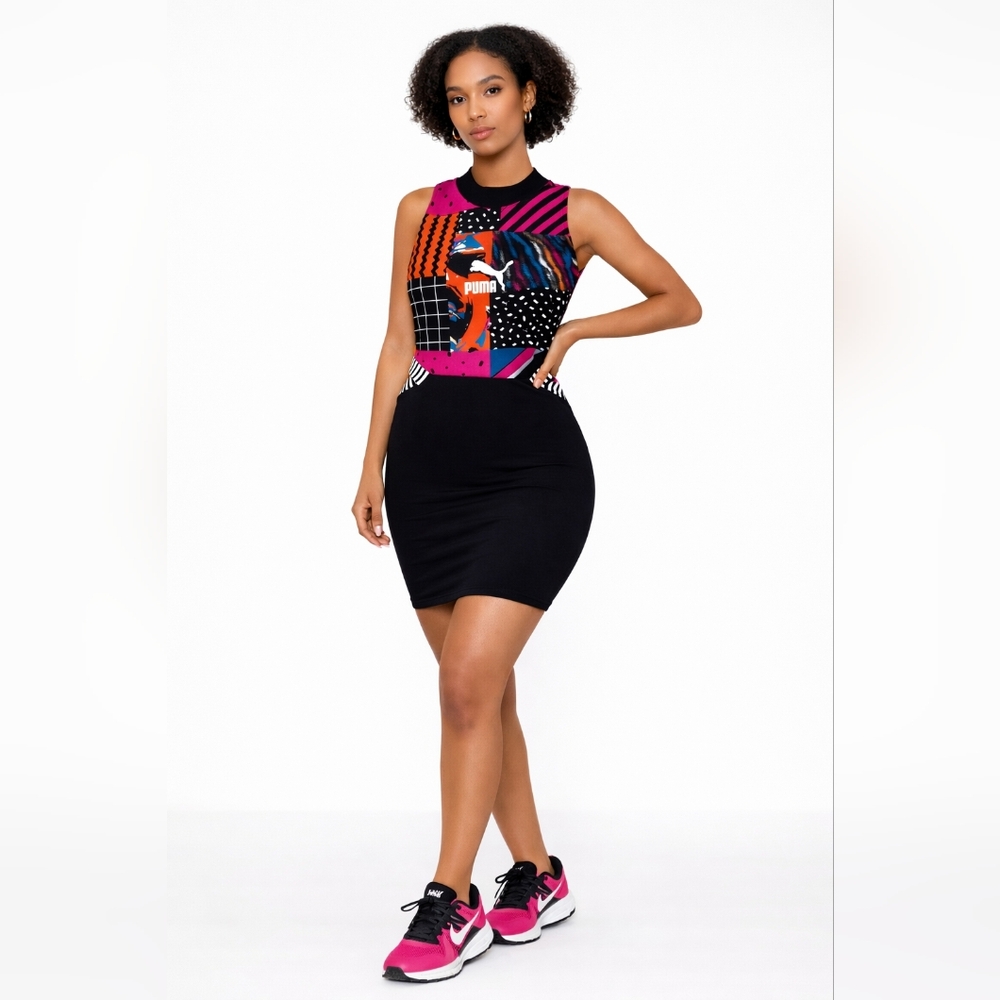 New Puma Clash AOP (All Over Print) Dress